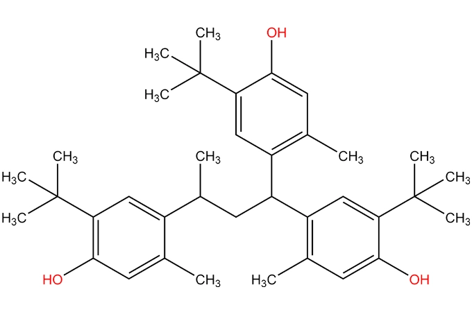 4,4 '、4'-(1-メチルプロパニル-3-イリデン) トリス [6-tert-butyl-m-cresol]
