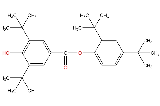 2,4-tert-butylphenyl-4 '-hydroxy-3' 、5 '-ジ-tert-ブチル安息香酸塩
