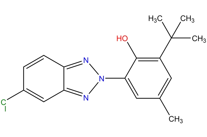 '2-(2 '-hydroxy-3'-t-butyl-5 '-メチルフェニル)-5-クロロベンゾトリアゾール