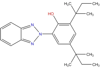 2-(2 '-hydroxy-3' 、5 '-ジ-t-アミルフェニル) ベンゾトリアゾール; 2-(2H-ベンゾトリアゾール-2-イル)-4,6-ジテルペンチルフェノール