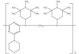 1,6-ヘキサンジアミン、N、N'-ビス (2,2,6,6-テトラメチル-4-ピペリジニル)-、morpholine-2を含むポリマー、4,6-トリクロロ-1,3,5-トリアジン