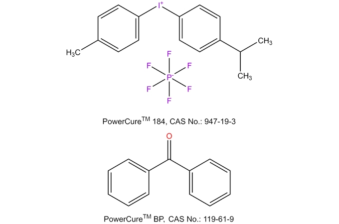 50% PowerCure 184および50% PowerCure BP
