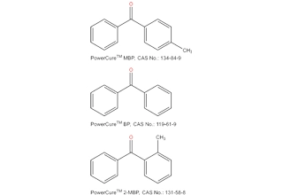4-メチルベンゾフェノンおよびベンゾフェノンおよび2-メチルベンゾフェノン
