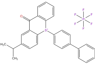 10-[1,1 '-ビフェニー] 1-4-yl-2-(1-メチルエチル)-9-oxo-9H-チオキサンテニウムヘキサフルオロリン酸塩