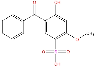 2-Hydroxy-4-methoxy-benzophenone-5-sulphonic酸